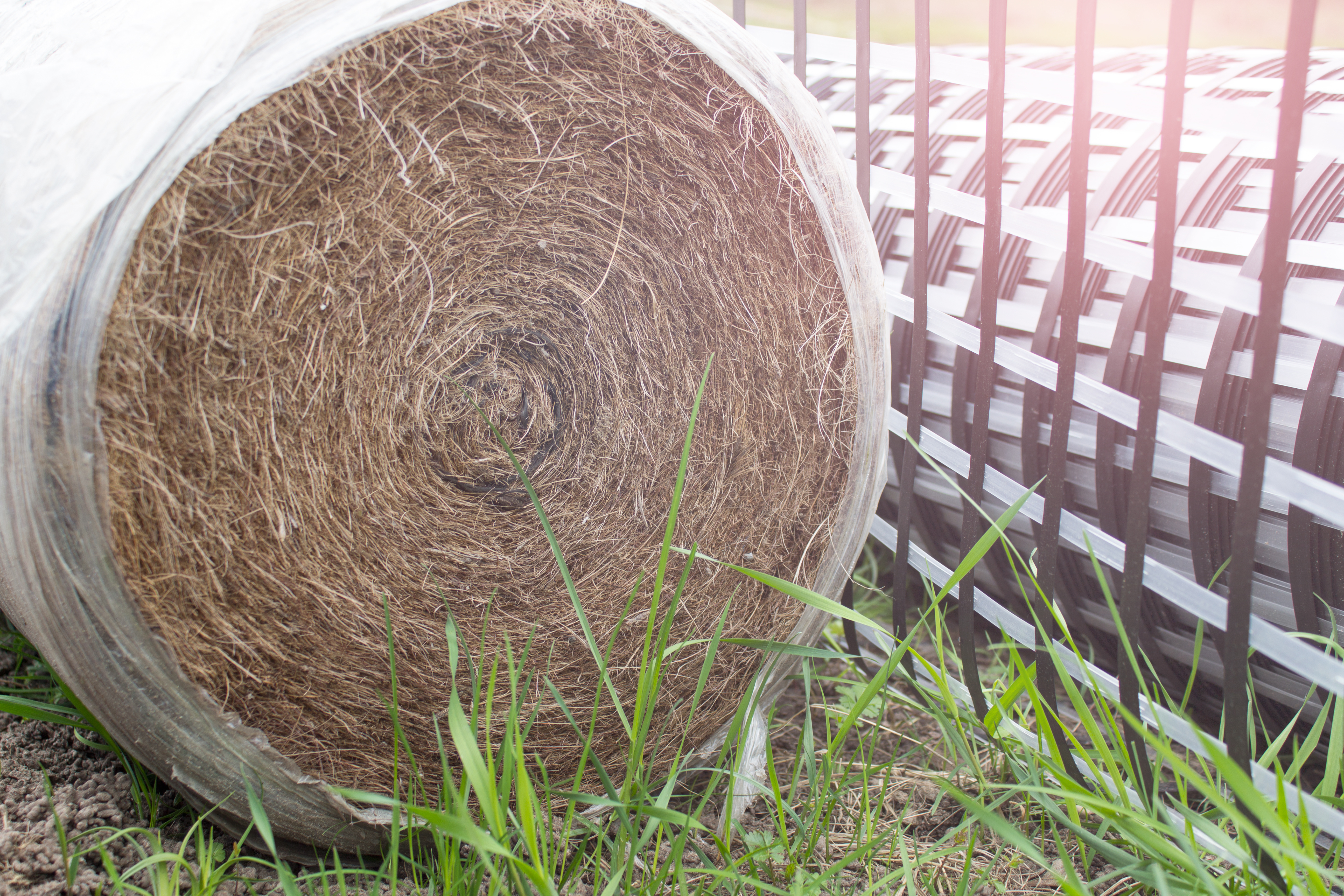 Maty biodegradowalne<br><br>
							
Materiały biodegradowalne przeznaczone są do produkcji biomat i biowłóknin degradowalnych. <br>
Biomaty i biowłókniny biodegradowalne przeznaczone są do zadarniania i rekultywacji skarp oraz zboczy na : <br><br>

wysypiskach śmieci, odpadów i popiołów;

<li>hałd kopalnianych;

<li>akwenów wodnych;

<li>rowów melioracyjnych;

<li>wałów przeciwpowodziowych;

<li>poboczy dróg i autostrad;

<li>mostach, wiaduktach i liniach kolejowych.<br><br>

Stosowane do zabezpieczania przeciwerozyjnego skarp, umacniania i zadarniania powierzchni zielonych.

